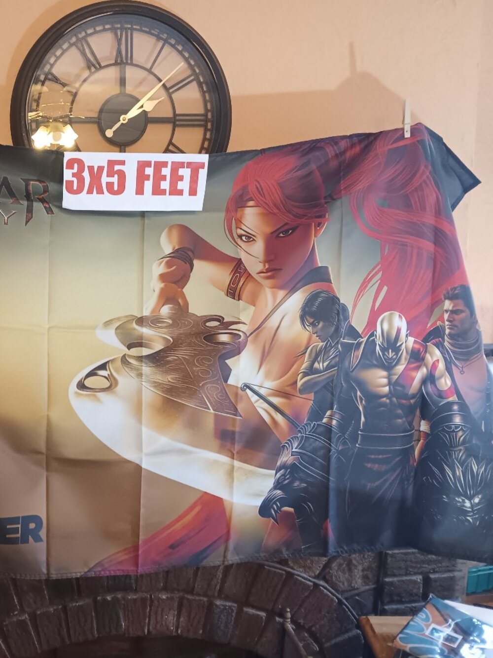 Heavenly Sword God of War Uncharted Tomb Raider 3X5 Feet Flag Banner